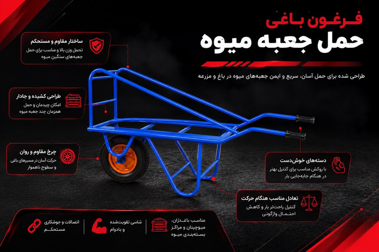فرغون باغی مقاوم و ظرفیت بالا